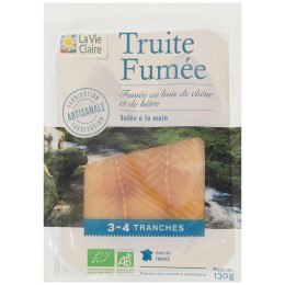 TRUITE FUMEE BIO 3/4 TR 130G