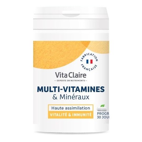 MULTIVITAMINES 60 GELULES