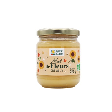MIEL FLEURS CREMEUX 250G MIEL FLEURS CREMEUX 250G