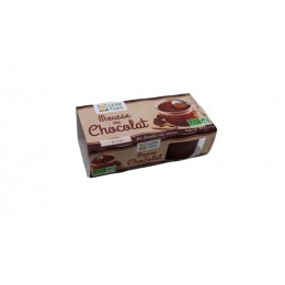 MOUSSE AU CHOCOLAT NOIR 2X70G