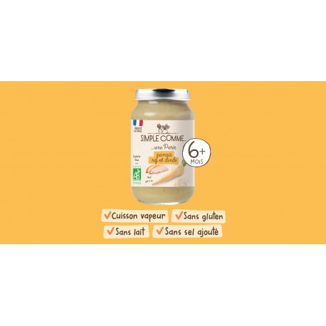 POT PANAIS RIZ DINDE 125G