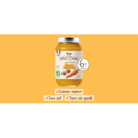 POT LEGUMES BLE BOEUF 125G