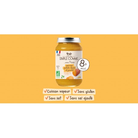 POT QUINOA PAT DOUCE POUL 200G
