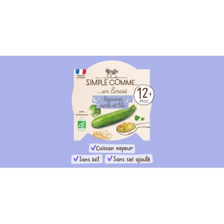 ASSIETTE LEGUMES BLE 200G