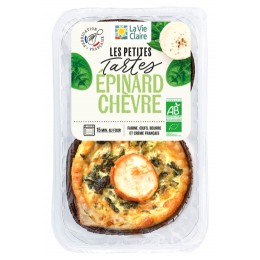 TARTE EPINARD CHEVRE 2X115G
