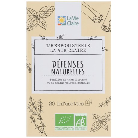 INFUSION DEFENSE NATURELLE X20