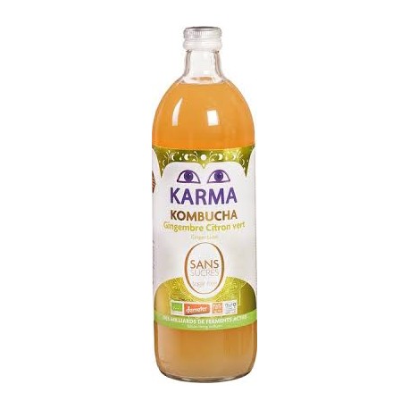 KOMBUCHA GINGEMBRE CITRON S/S SUCRE